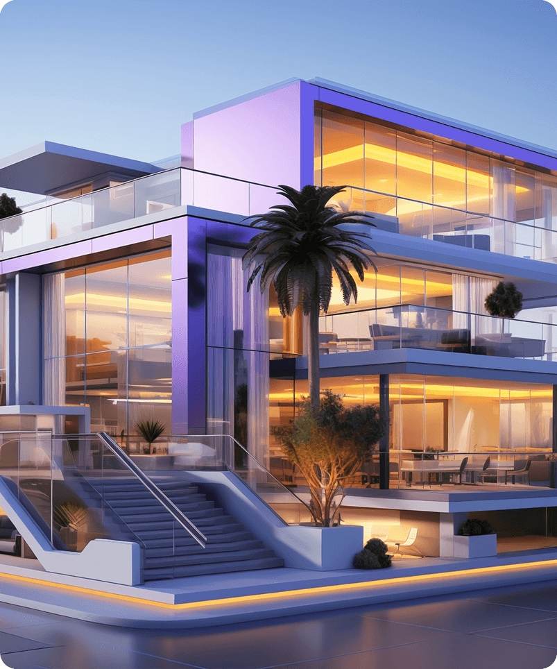 Modern luxury house